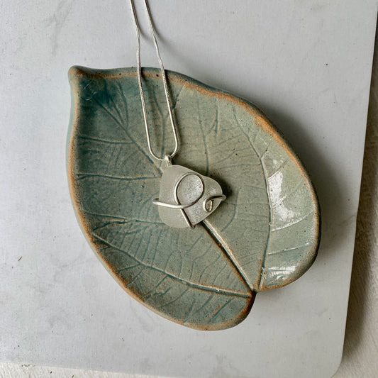 Sea glass wrap necklace
