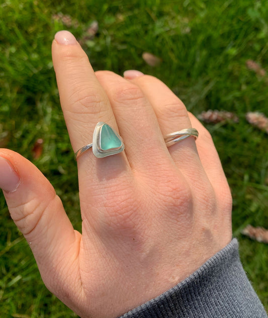 Sea Glass ring